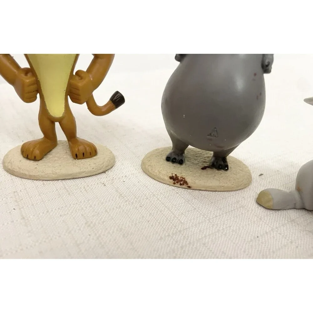 (7) Lot Disney Beauty and the Beast Thumper Toys Cake Topper Action Figures